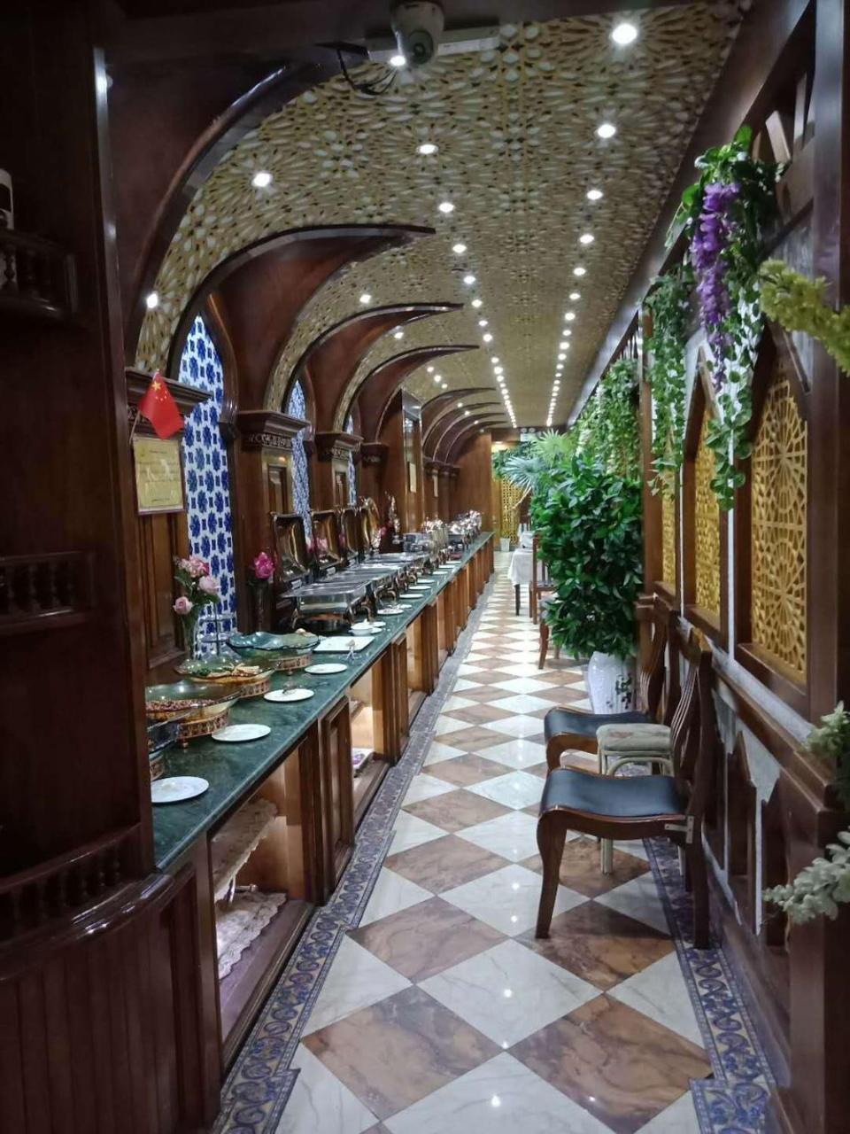 Nurlan Hotel Kaxgar Exterior foto